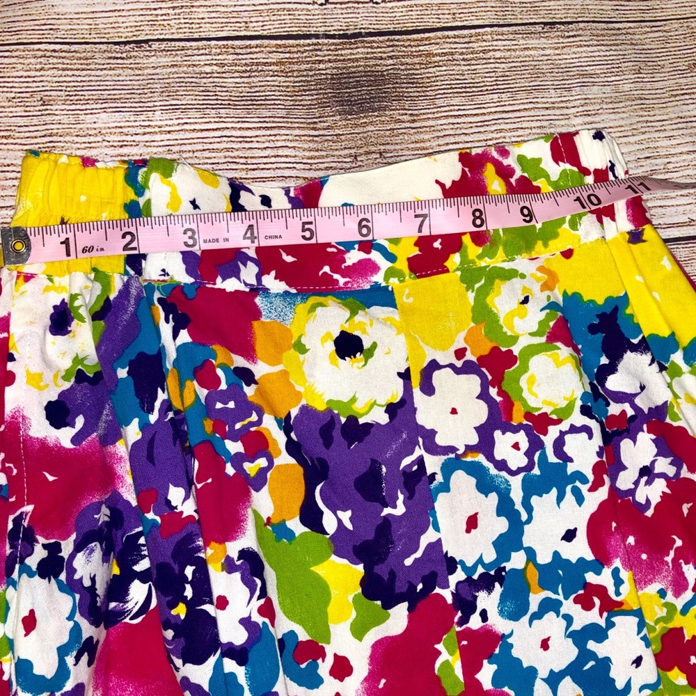 Warner Brothers Flower Shirt and Skirt Set - Picture 6 of 8